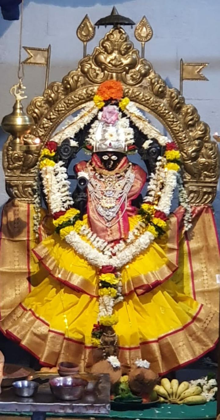 ಕೊಡ್ಯಡ್ಕ ದೇವಸ್ಥಾನಕ್ಕೆ ಹೋದಾಗ ಆದ ಪ್ರೇರಣೆಯಂತೆ ಬೆಳಗಾವಿಯಲ್ಲಿ ನೆಲೆ ನಿಂತ ಅನ್ನಪೂರ್ಣೇಶ್ವರಿ