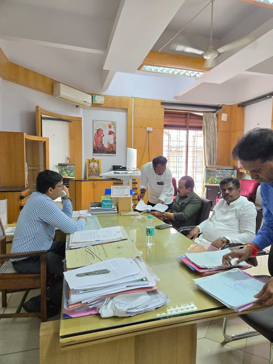 ತುಳುವನ್ನು ಎರಡನೇ ಹೆಚ್ಚುವರಿ ಭಾಷೆಯನ್ನಾಗಿ ಘೋಷಣೆ ಮಾಡಲು ಅಧಿಕಾರಿಗಳನ್ನು ಭೇಟಿ ಮಾಡಿದ ಅಶೋಕ್ ರೈ