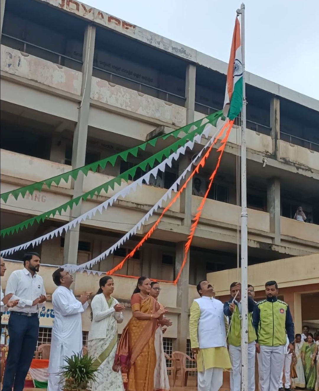 ಗೋಮಟೇಶ ವಿದ್ಯಾಪೀಠದಲ್ಲಿ ಸ್ವಾತಂತ್ರ್ಯ ದಿನಾಚರಣೆ