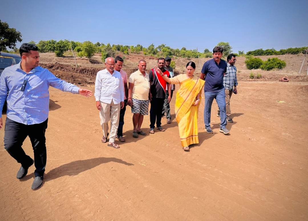 ಕೆರೆ ತುಂಬಿಸುವ ಯೋಜನೆ ಪ್ರಗತಿ ಪರಿಶೀಲಿಸಿದ ಸಚಿವೆ ಲಕ್ಷ್ಮೀ ಹೆಬ್ಬಾಳಕರ್