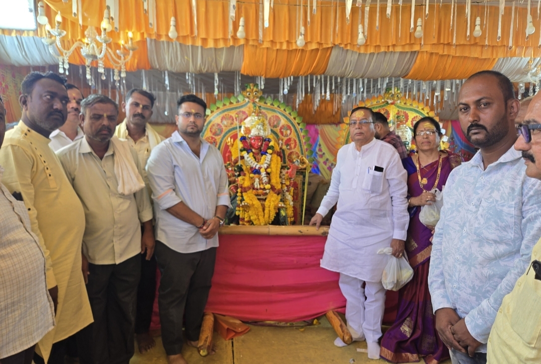 ಜಾತ್ರಾ ಮಹೋತ್ಸವದಲ್ಲಿ ಪಾಲ್ಗೊಂಡ ಮೃಣಾಲ್‌ ಹೆಬ್ಬಾಳಕರ್