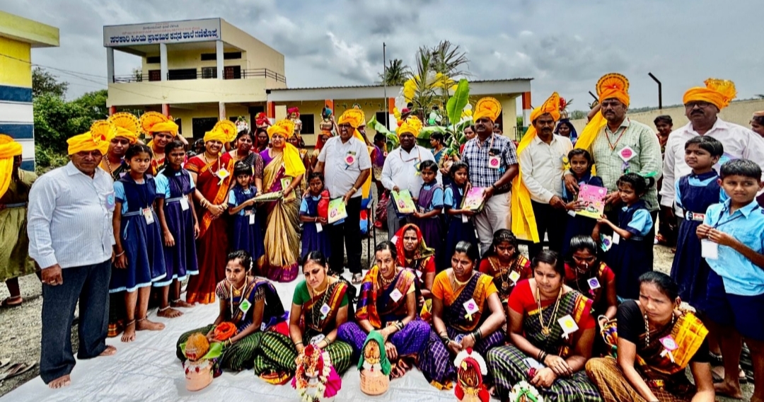 ಶಾಲಾ ಪ್ರಾರಂಭೋತ್ಸವ : ಗಣಿಕೊಪ್ಪದಲ್ಲಿ ಮೇರೆ ಮೀರಿದ ಮಕ್ಕಳ ಉತ್ಸಾಹ..