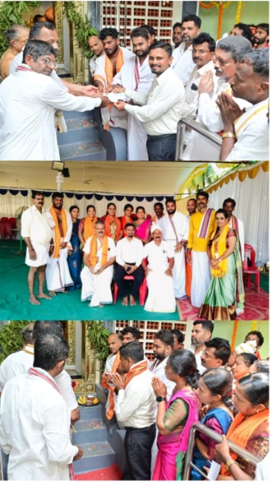 ಧರ್ಮಸ್ಥಳ ಗ್ರಾಮಾಭಿವೃದ್ಧಿ ಯೋಜನೆ ವತಿಯಿಂದ ಶ್ರೀ ಚಂಡಿಕಾ ಪರಮೇಶ್ವರಿ ದೇವರ ಬ್ರಹ್ಮಕಲಶೋತ್ಸವಕ್ಕೆ ಎರಡು ಲಕ್ಷ ರೂ. ವಿತರಣೆ ಧರ್ಮಸ್ಥಳ ಗ್ರಾಮಾಭಿವೃದ್ಧಿ ಯೋಜನೆ ವತಿಯಿಂದ ಶ್ರೀ ಚಂಡಿಕಾ ಪರಮೇಶ್ವರಿ ದೇವರ ಬ್ರಹ್ಮಕಲಶೋತ್ಸವಕ್ಕೆ ಎರಡು ಲಕ್ಷ ರೂ. ವಿತರಣೆ